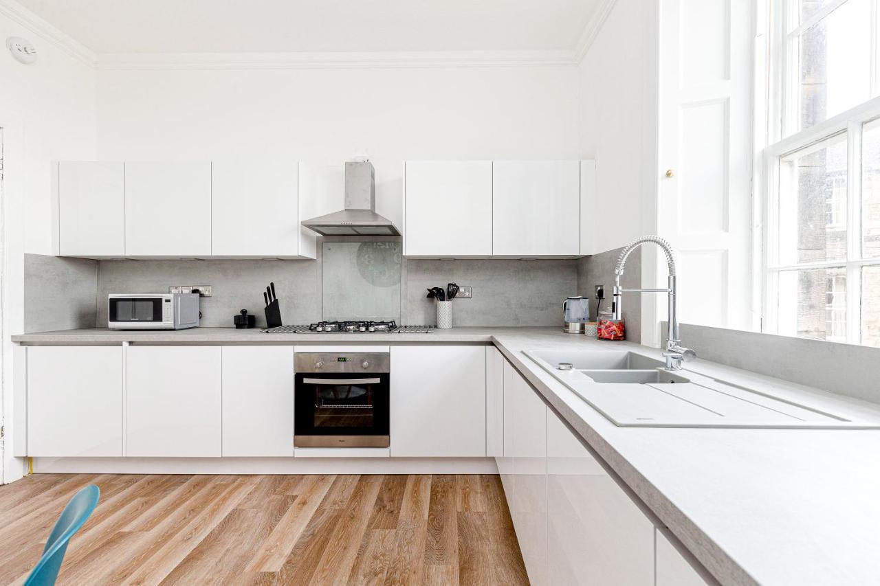 Heart Of Edinburgh City Centre 3 Bed Georgian Apt מראה חיצוני תמונה